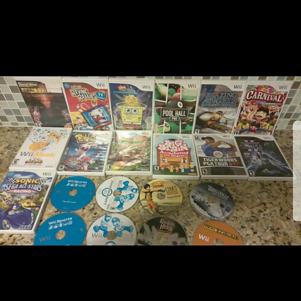 21 WII games